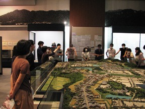 亀山城の模型で解説