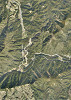 写真102 上空から見た鈴鹿峠（デジタル共有地図）
