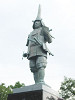 写真164 蒲生氏郷銅像（滋賀県日野町）